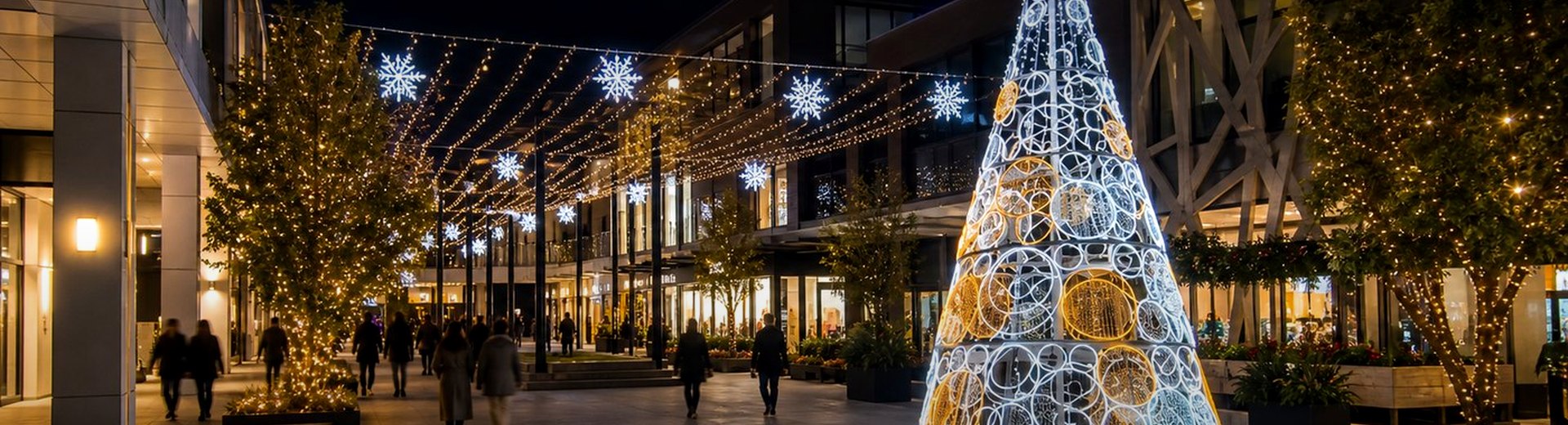 Commercial LED Christmas Trees